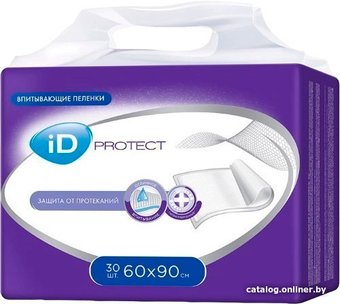 Пеленки ID Protect 60x90 (30 шт)