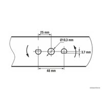 Нож для газонокосилки ECO LG-X2008