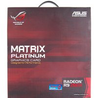 Видеокарта ASUS R9 280X MATRIX Platinum 3GB GDDR5 (ROG MATRIX-R9280X-P-3GD5)