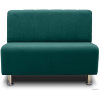 Диван Brioli Руди П двухместный (V10-бирюзовый)