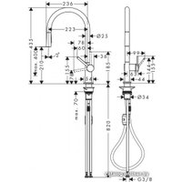 Смеситель Hansgrohe Talis M54 72801800