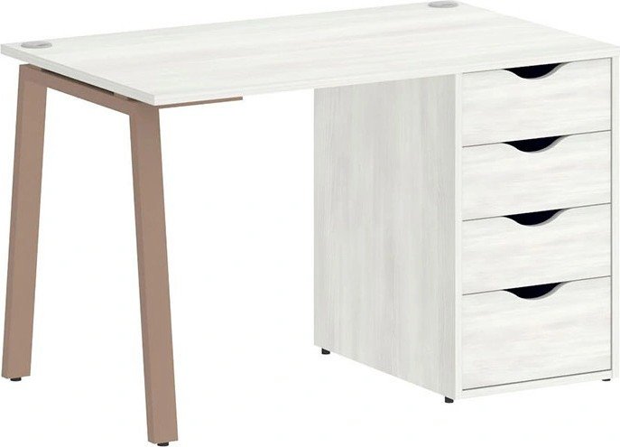 

Стол Riva Home Office VR.SP-3-118.4.A Мокко (снежная патина)