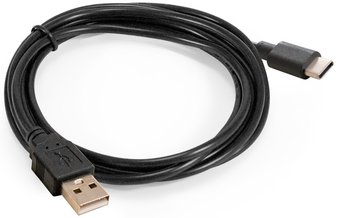 Кабель ExeGate EX-CC-USB2-AMCM-3.0 USB Type-A - USB Type-C (3 м, черный)