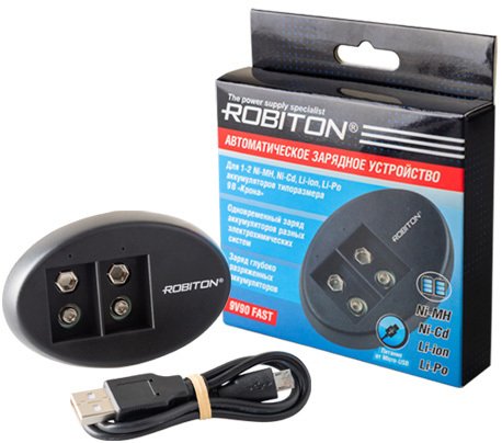 

Зарядное устройство Robiton 9V90 FAST