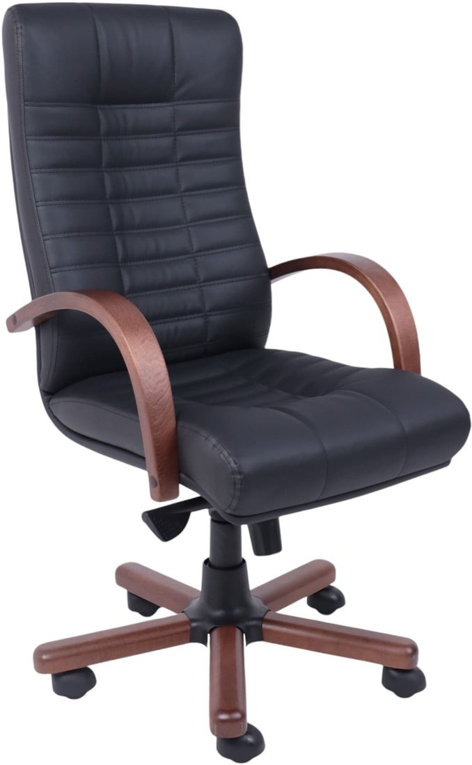 

Офисное кресло AksHome Атлант В (натуральная кожа, черный)