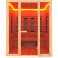 Инфракрасная сауна Шингарёв и Ко Прямая 3-местная