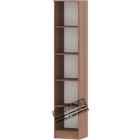 Шкаф-пенал Памир ПЛ-4 2-х створчатый в прихожую (венге/дуб белфорт)