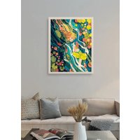 Картина по номерам PaintLine Нимфа в реке NOSI-A071