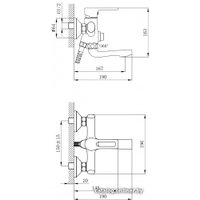 Смеситель Rossinka Silvermix RS43-36