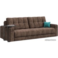 Диван Craftmebel Boss new (ткань, alkantara шоколадный)