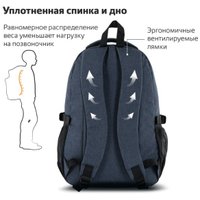 Городской рюкзак BRAUBERG High School 270760 (синий)