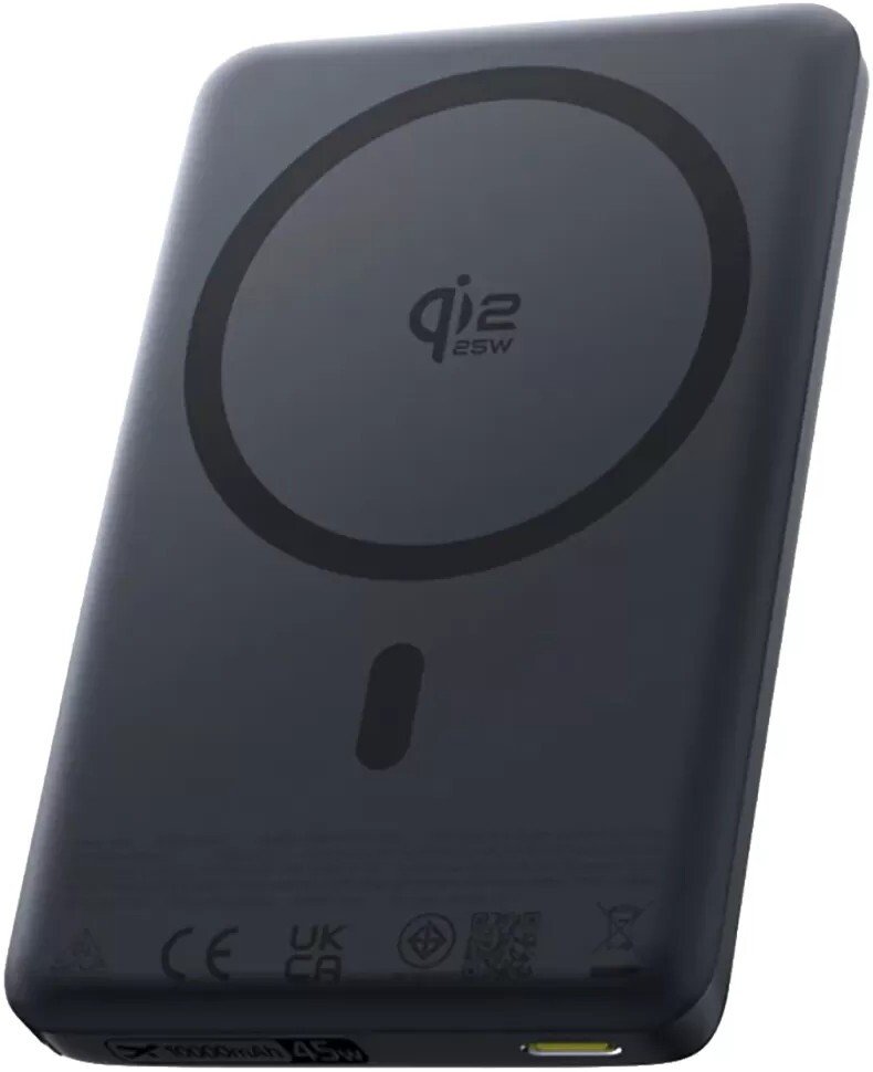 

Внешний аккумулятор Baseus PicoGo AM52 Slim Qi2.2 Magnetic Power Bank 45W 10000mAh (черный)