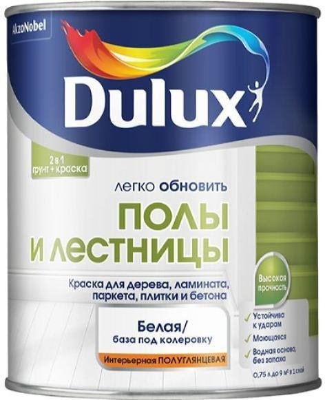 

Краска Dulux Полы и Лестницы 2 л (белый)