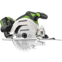Дисковая (циркулярная) пила Greenworks GD24CS165 1501607CUG (с 1-им АКБ)
