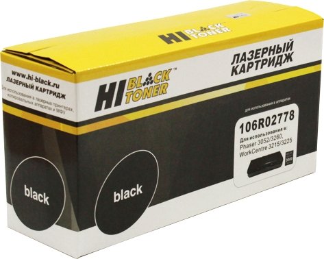 

Картридж Hi-Black HB-106R02778 (аналог Xerox 106R02778)