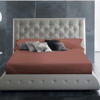 Простыня Primavelle 180х215 сатин Luxe 114911801-сгL60 (марсала)