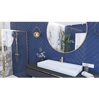 Умывальник Rea Goya 100 U8903 (белый) в Могилеве