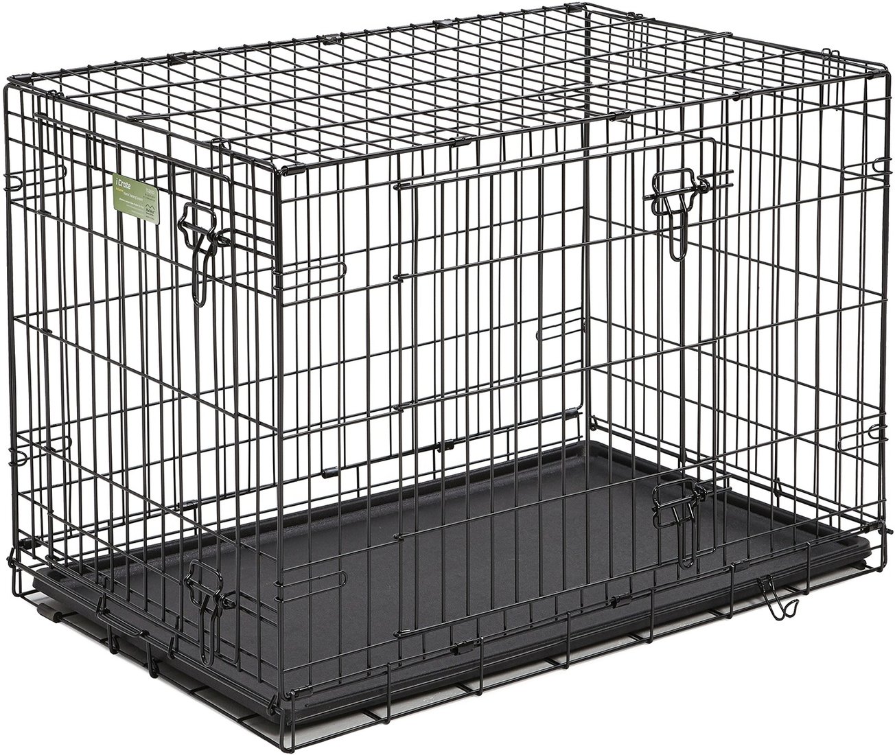 

Клетка Midwest iCrate для собак 2 двери 1536DD (91x58x64см, черный)