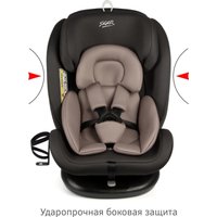 Детское автокресло Siger Престиж Isofix Lux KRES3944 (мокко)
