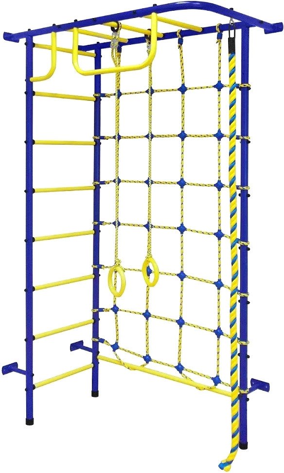 

Детский спортивный комплекс Пионер 8 (синий/желтый)