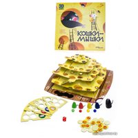 Детская настольная игра Step Puzzle Кошки-мышки. Ловушки сырной пирамиды