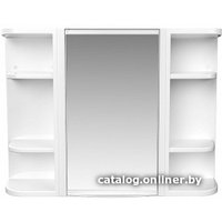  Berossi Шкаф с зеркалом ВК Hilton (снежно-белый)