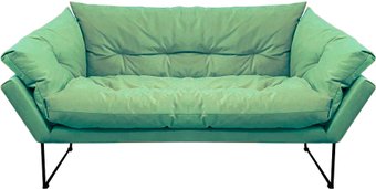 Диван LoftyHome Анико двухместный (В61 мятный)