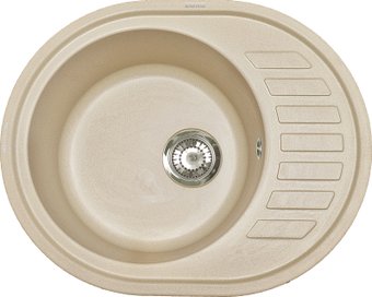 Кухонная мойка ZorG Roso 62 (песчаный берег)