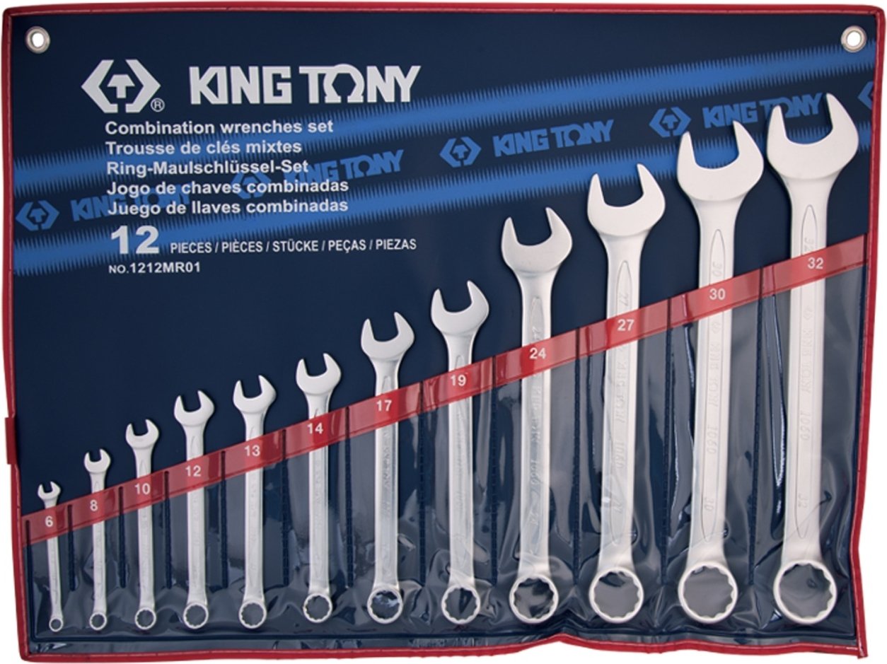 

Набор ключей King Tony 1212MR01 (12 предметов)