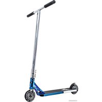 Трюковый самокат Plank Street P21-STR120NCHR (синий/хром)