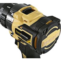 Ударная дрель-шуруповерт Hanskonner HCD18165BLI (с 2-мя АКБ, кейс)