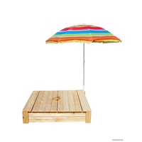 Песочница ComfortProm с зонтом и крышкой