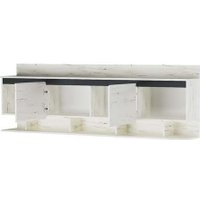 Антресоль Памир Гретта 2000 (крафт белый/антрацит)