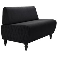 Диван Mio Tesoro Буно (велюр/черный №38)