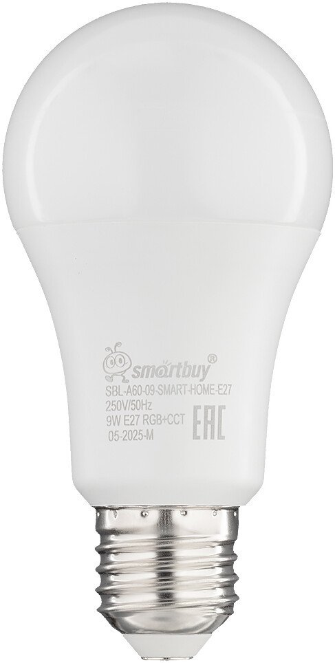 Умная лампочка SmartBuy SBL-A60-09-SMART-HOME-E27