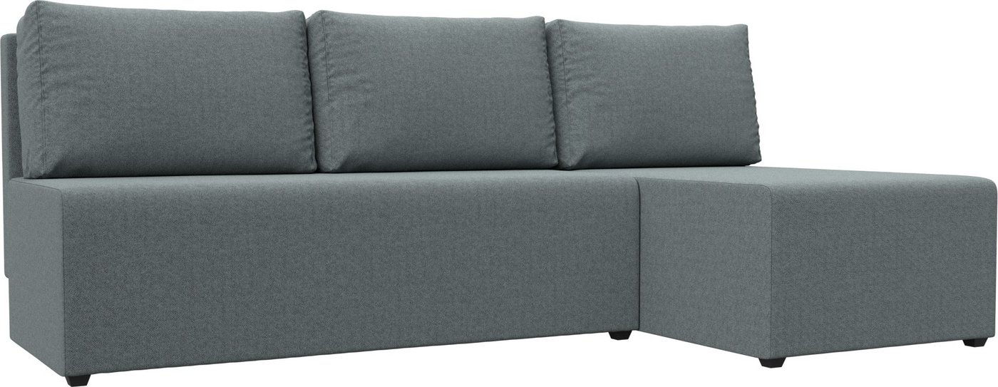 

Угловой диван Лига диванов Поло правый 125835 (рогожка амур серый)