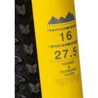 Велосипед Kayama Sebero 27.5 р.16 2025 (жёлтый)