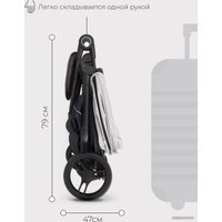 Коляска прогулочная «книга» Rant Twinny RA151 (soft grey)