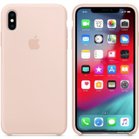 Чехол для телефона Apple Silicone Case для iPhone XS Max Pink Sand