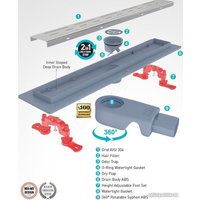 Трап/канал Valtemo Starline Base VLD-562305.12 (C02-Line)