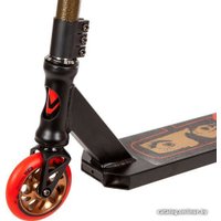 Трюковый самокат Novatrack Psycho 50/100 100A.PSYCHOP2.BZ22 (черный/бронзовый)