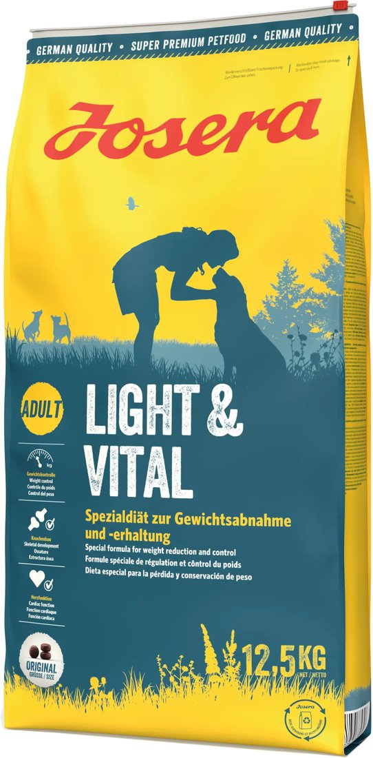 Сухой корм для собак Josera Light & Vital 12.5 кг