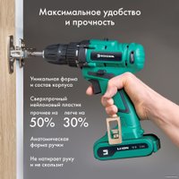 Дрель-шуруповерт Rokodil Twist 2 Pro (1 АКБ, кейс, оснастка)