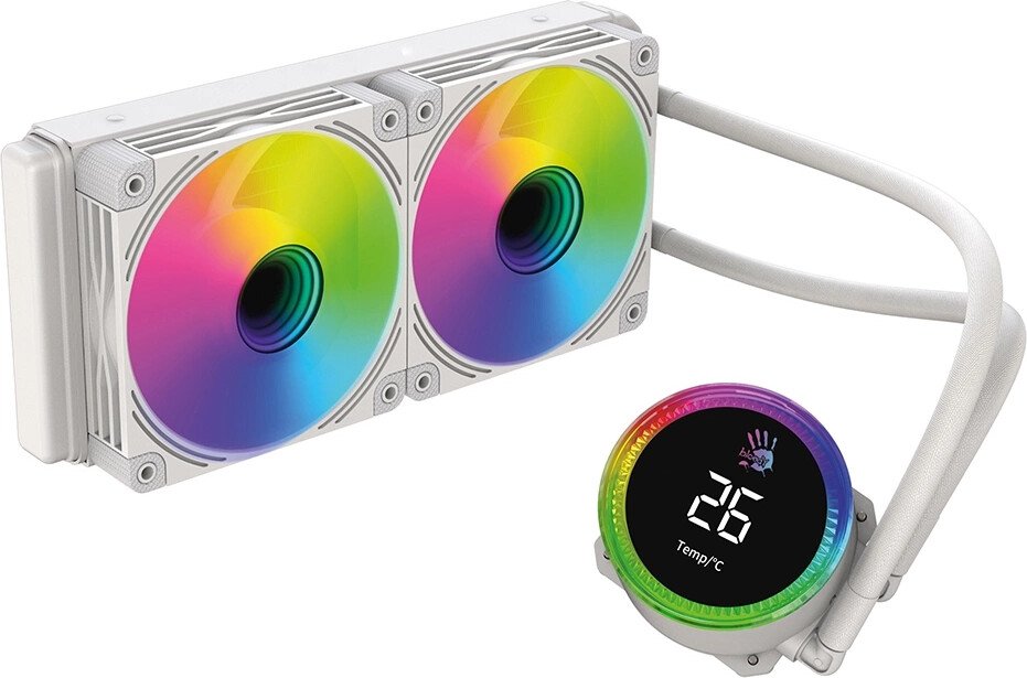 

Система жидкостного охлаждения для процессора A4Tech Bloody BD-LC240ARGB2 (белый)