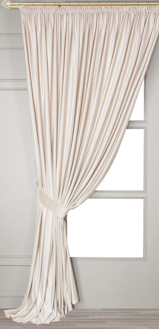 

Штора Mio Tesoro Velvet 1.5x2.5 м (кремовый)