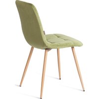 Стул TetChair Chilly mod. JSC-220 (зеленый/натуральный)
