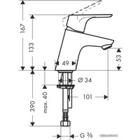 Смеситель Hansgrohe Focus 31733000