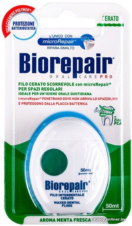 Зубная нить Biorepair Filo Cerato Scorrevole 50 м