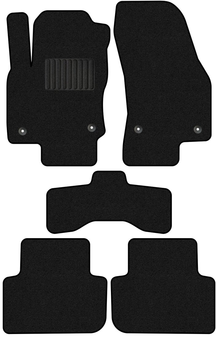 

Комплект ковриков для авто Alicosta Volkswagen Tiguan II (suv / AD1) 2021 - Н.В. (ворс)