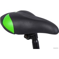 Детский велосипед Novatrack Vector 16 (серебристый/салатовый, 2019)